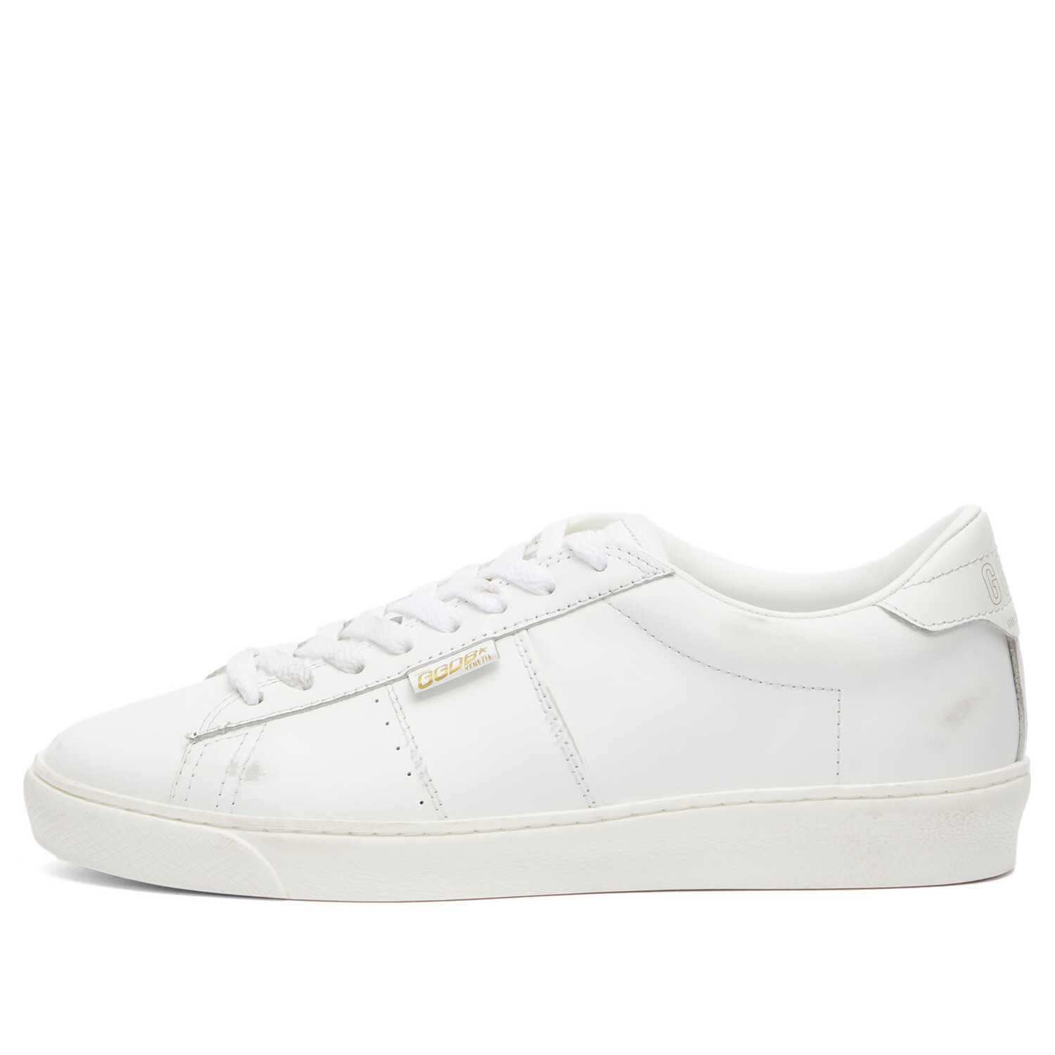 

Кроссовки Golden Goose Matchstar Leather Sneaker, цвет Optic White, Белый, Кроссовки Golden Goose Matchstar Leather Sneaker, цвет Optic White