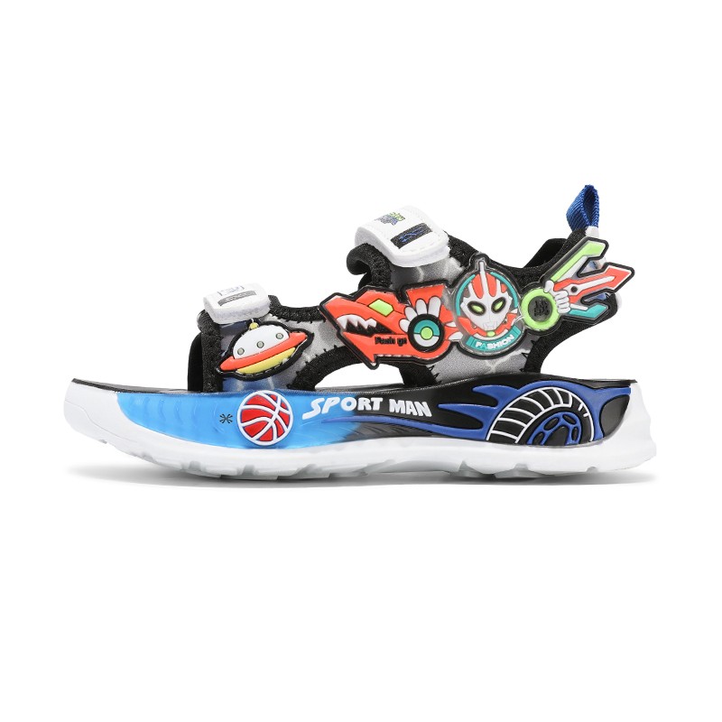 

Детские сандалии с низким верхом, нескользящие и дышащие YUZHAOLIN, синий