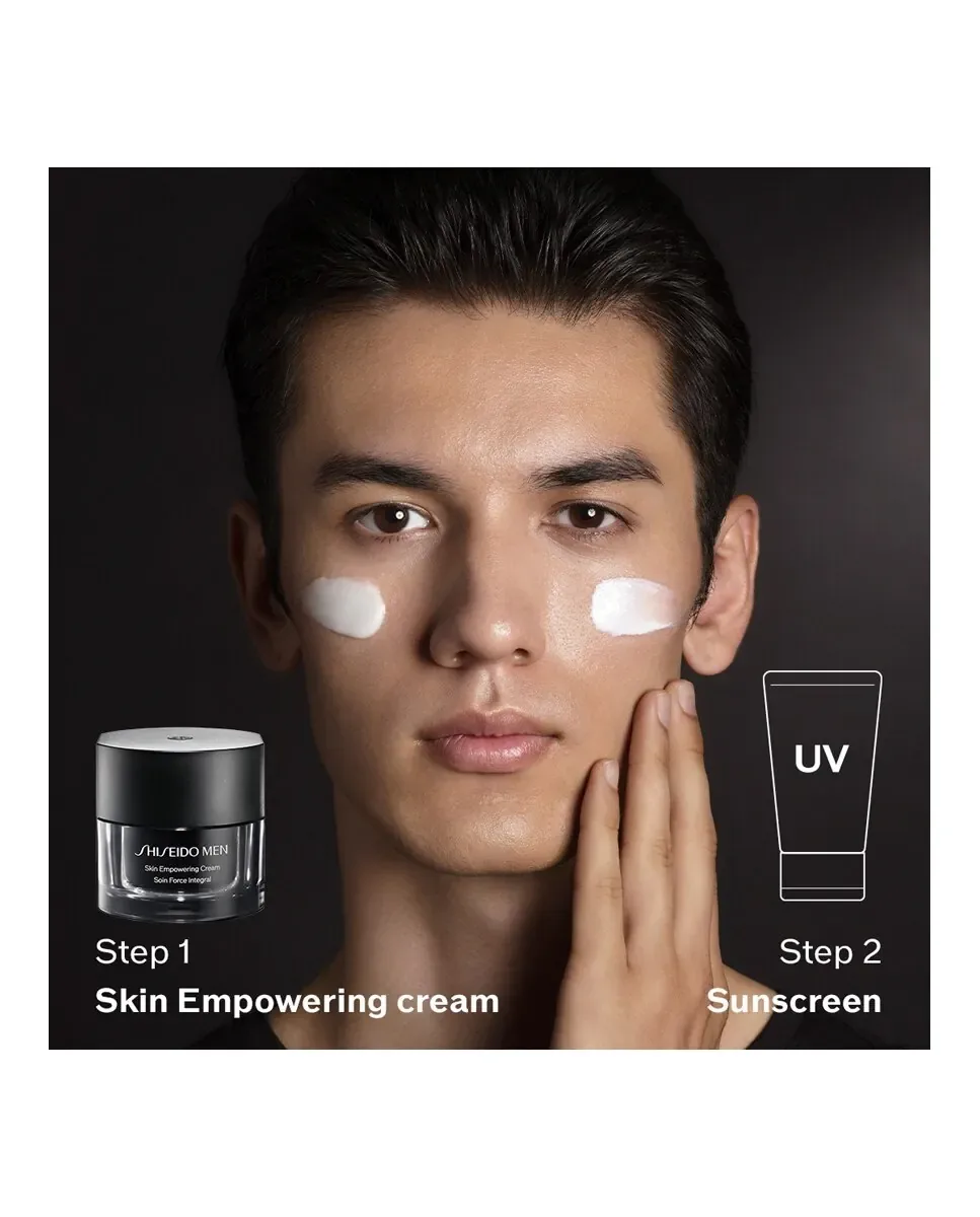Запасной блок антивозрастного крема Skin Empowering 50 мл Men Shiseido — фото 4