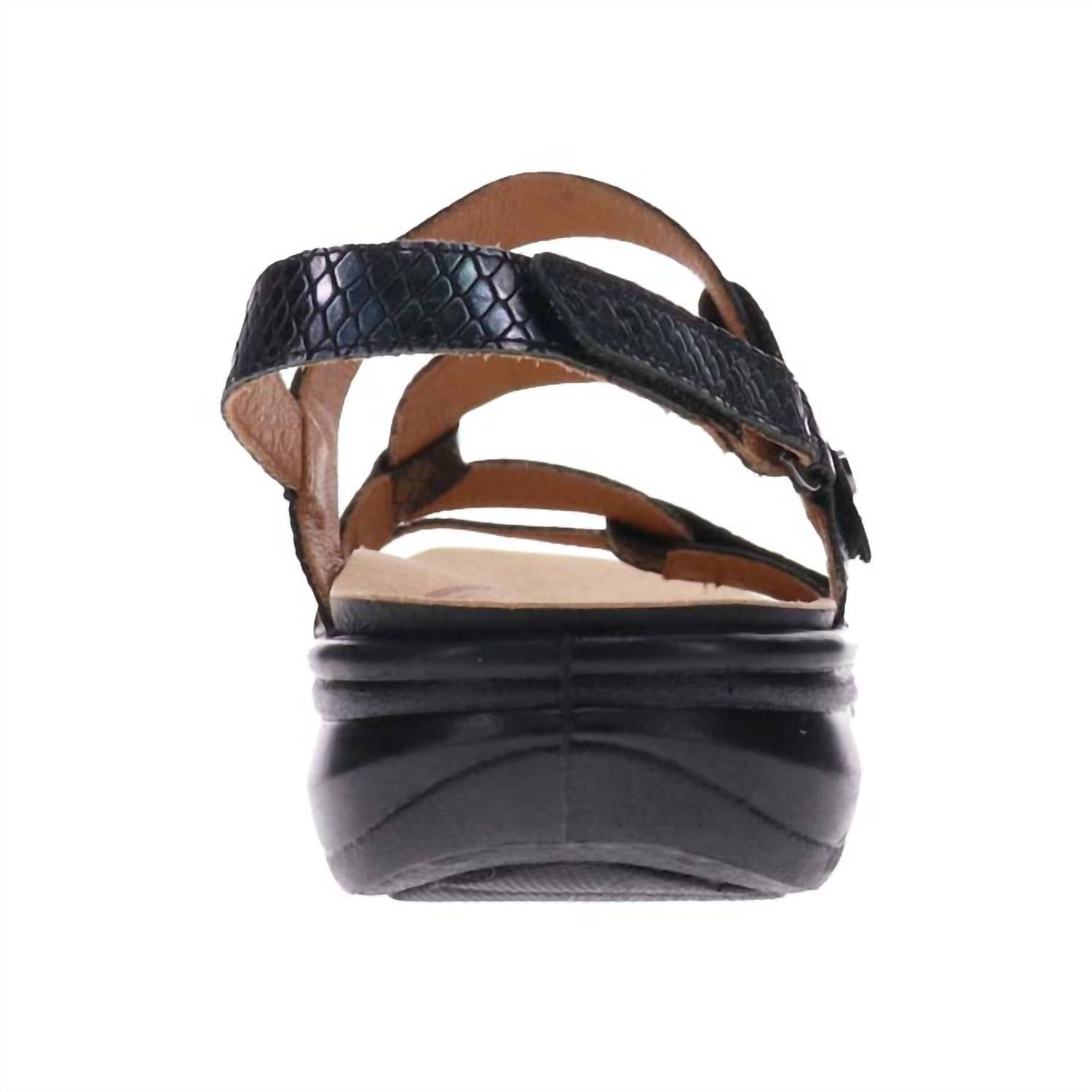 Women's Emerald Sandals In Slate Interest Revere — фото 4