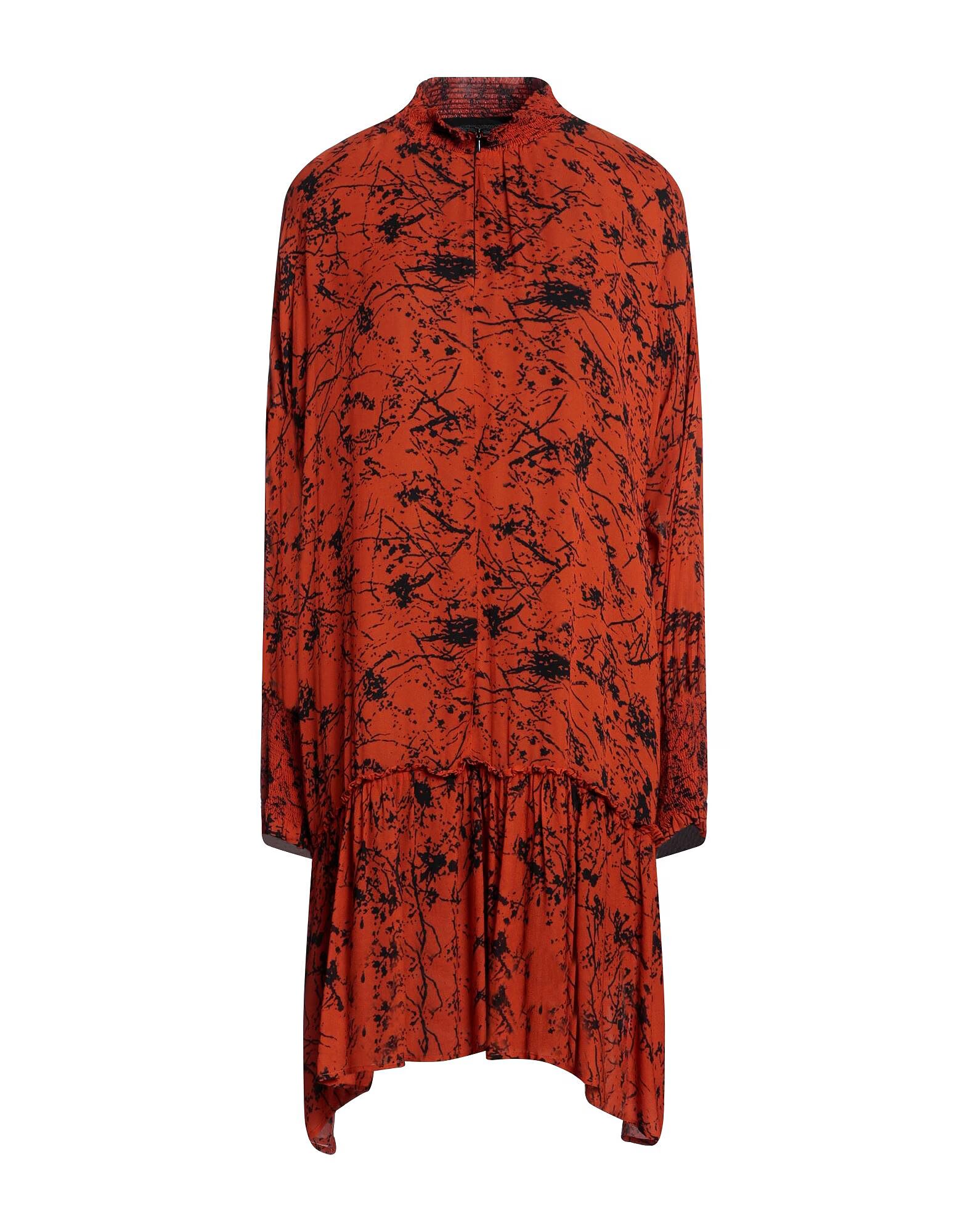 

Мини-платье 8Pm, оранжево-коричневый