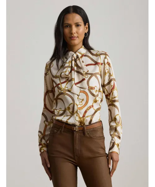 

Рубашка Regular fit Lauren Ralph Lauren, белый
