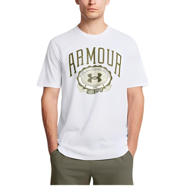 

Футболка мужская белая Under Armour Collegiate