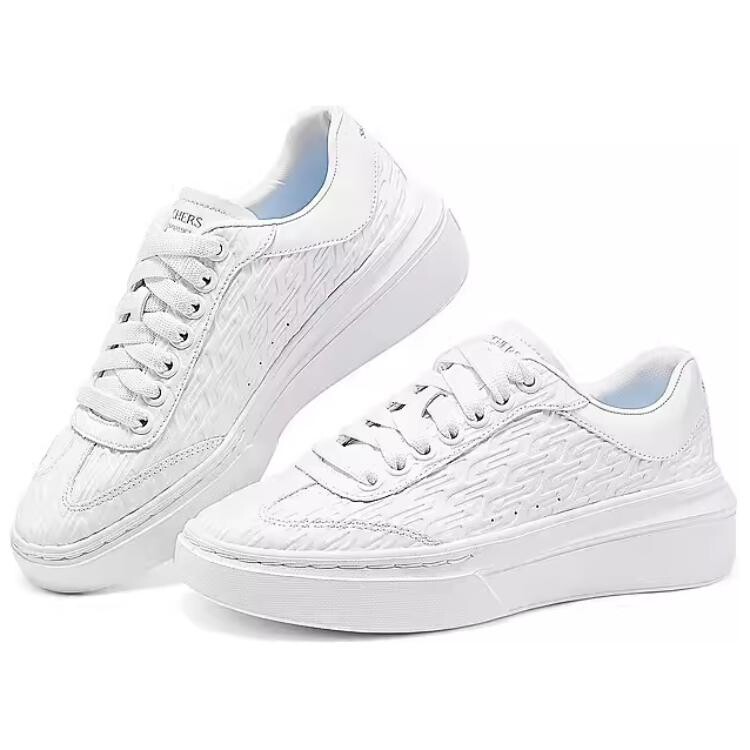 

Кроссовки Skechers Court Classics Skateboarding Shoes Women's Low-top White, белый