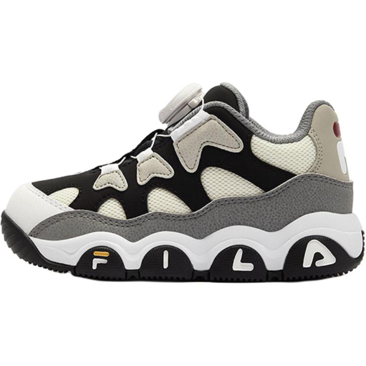 

FILA KIDS BOA устойчивые к истиранию баскетбольные кроссовки Mid top для детей Black White, возраст 3-7 лет