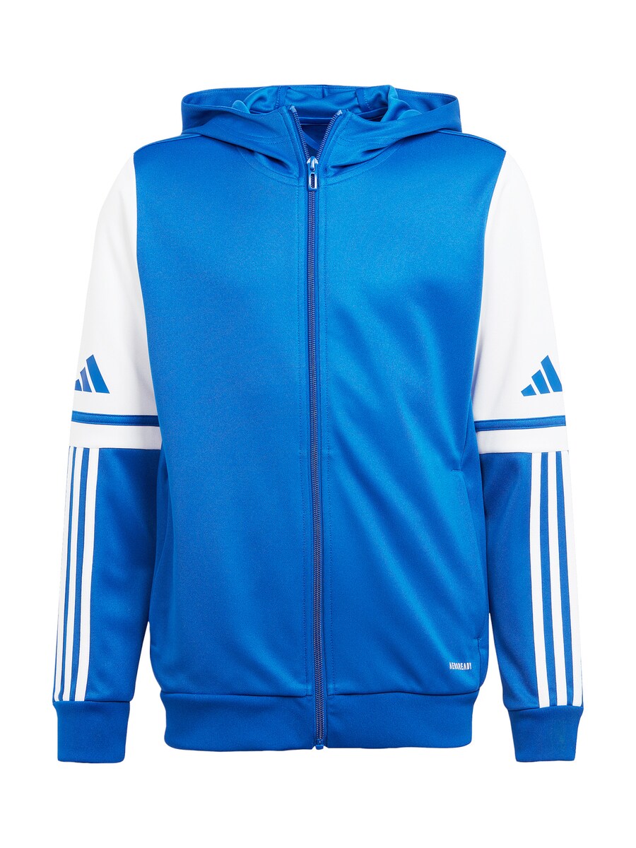 

Спортивная толстовка с капюшоном на молнии ADIDAS PERFORMANCE, синий