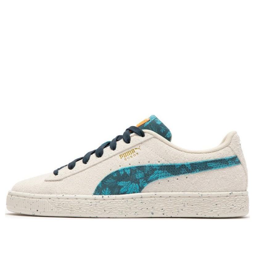 

Кеды PUMA Suede Gentle Jungle 'Cream Blue' 390057-01, кремовый