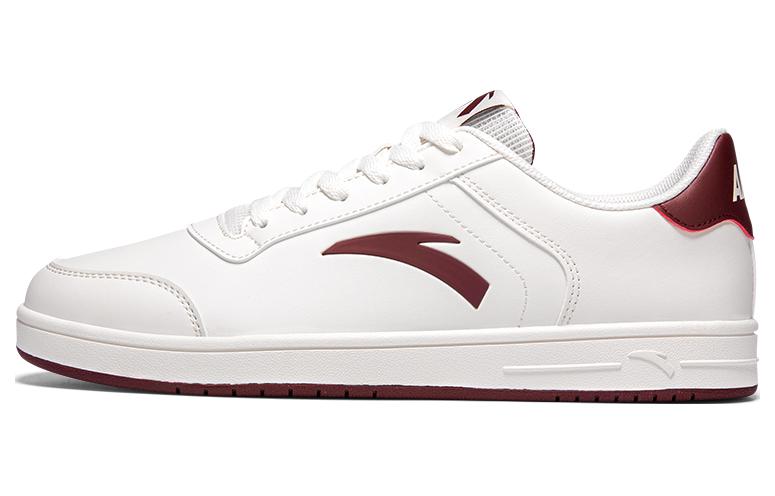 

Кроссовки ANTA Skateboarding Shoes Men Low-top White/Red, белый/красный