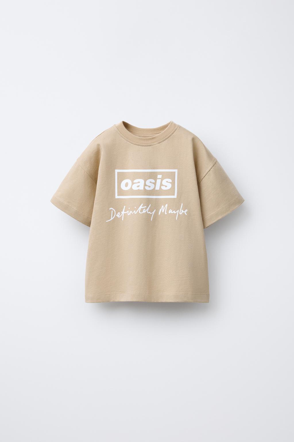 

Футболка oasis ZARA, цвет Light brown