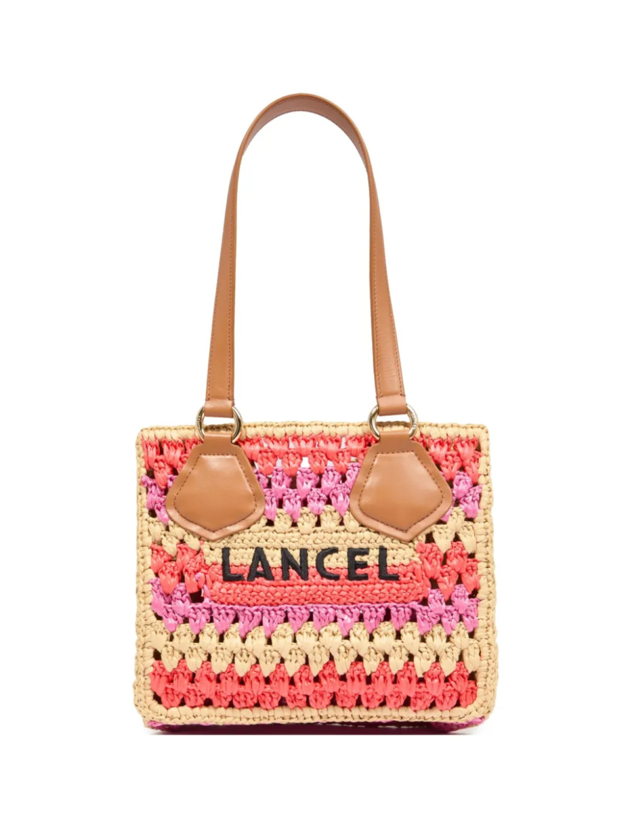 

Lancel сумка-тоут Summer Mania, розовый
