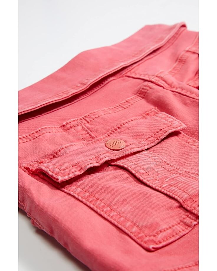 

Шорты TRUCE Snap Front Collar Shorts, красный
