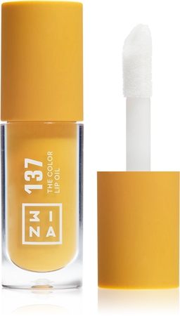 

Увлажняющее масло для губ 3INA The Color Lip Oil, 137 - Bright honey yellow, sheer 4 ml