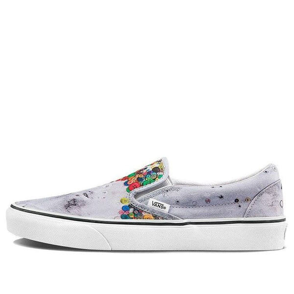 

Кроссовки moca x classic slip-on 'brenna youngblood' Vans, серый