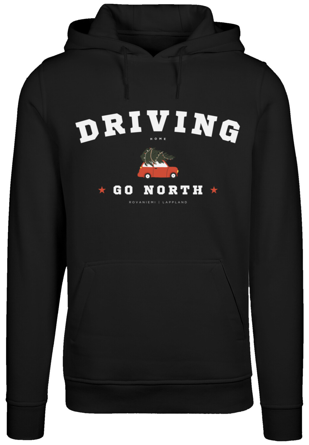

Пуловер F4NT4STIC Hoodie Driving Home Weihnachten PLUSSIZE, черный