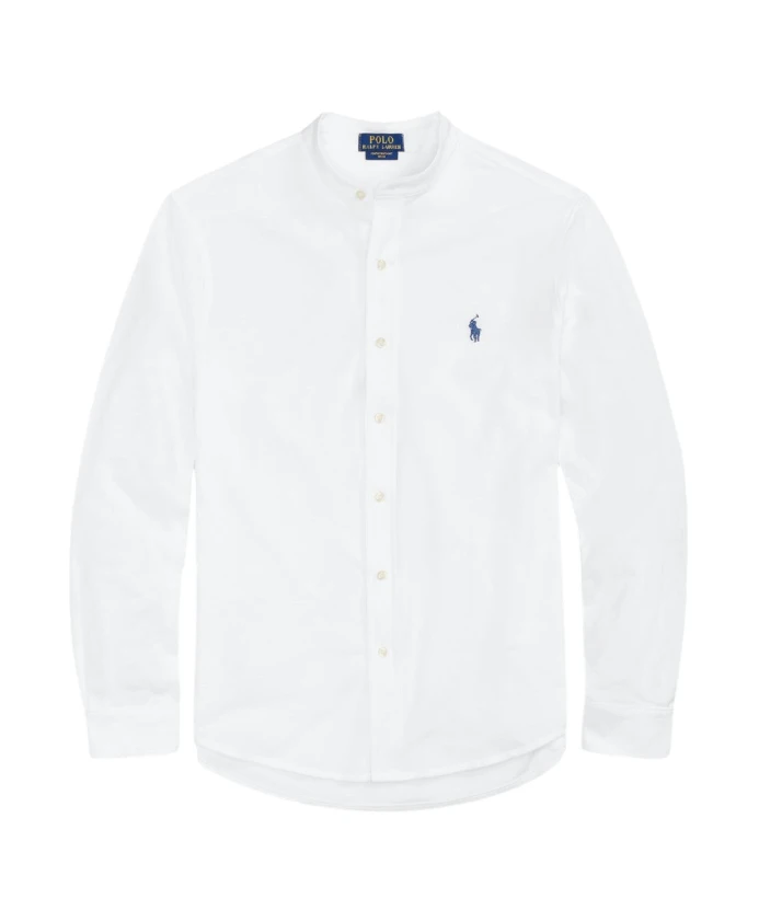 

Легкая сетчатая рубашка Ralph Lauren, белый