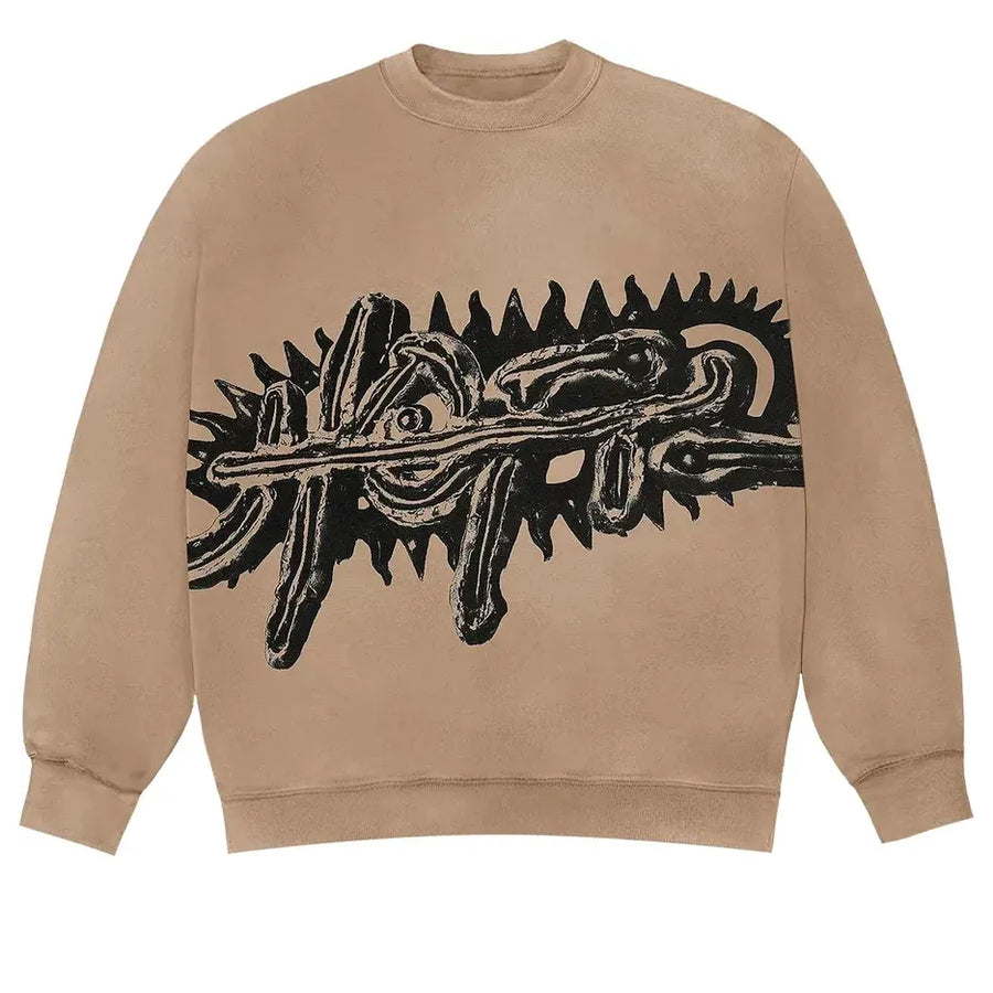 

Свитер Travis Scott Cactus Jack SS23 UTOPIA A3 Box Set Pack Sweatshirt 'Tan Black', желто-коричневый