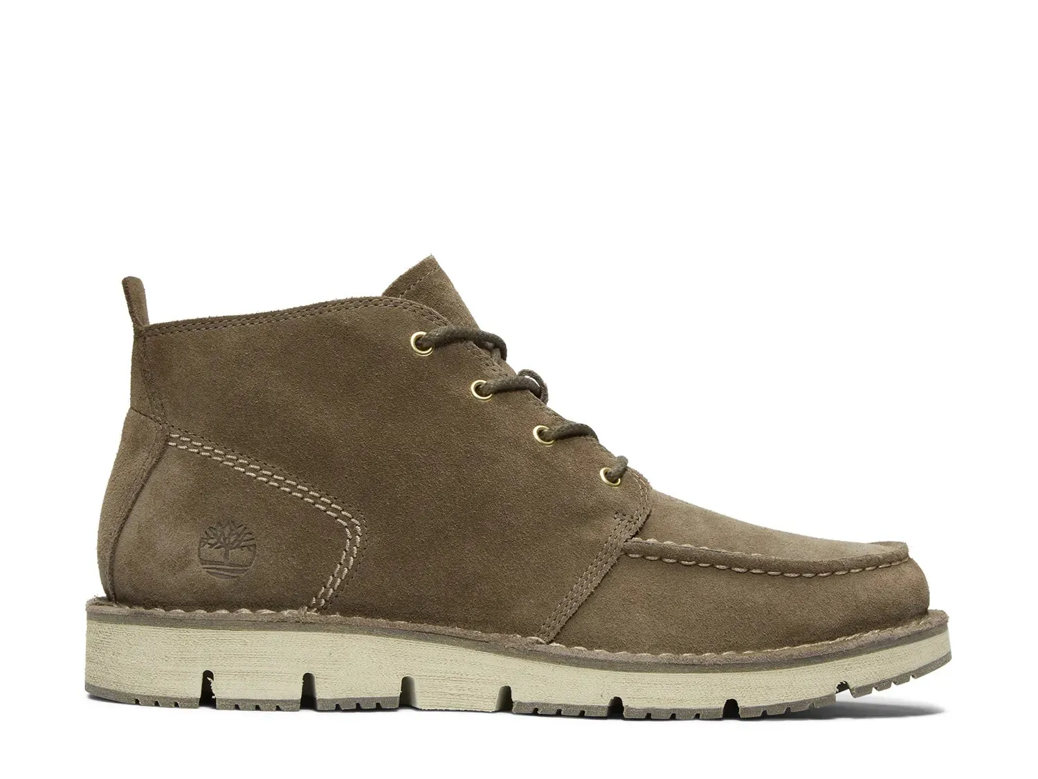 Мужские ботинки Timberland Westmore Chukka из замши премиум-класса, бежево-коричневый — фото 4