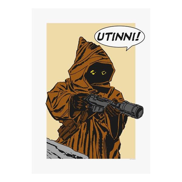 

Фреска Komar Star Wars Comic Quote Java, разноцветный