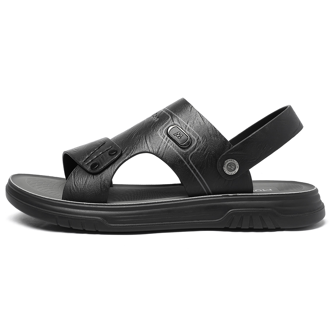 

Mulinsen Пляжные сандалии мужские хаки/чёрный, цвет Black