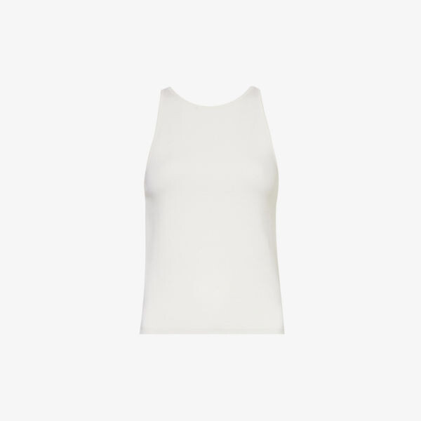 

Топ без рукавов Alfeo из смесовой шерсти Max Mara, белый
