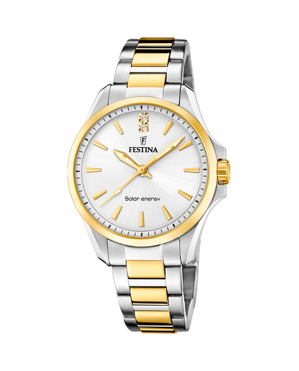 

F20655/2 Petite двухцветные женские часы из стали Festina, мультиколор
