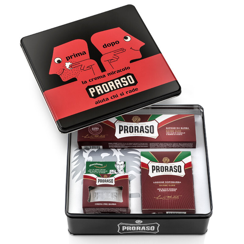 

Proraso Vintage Selection Primadopo, Питательный набор для бритья для мужчин