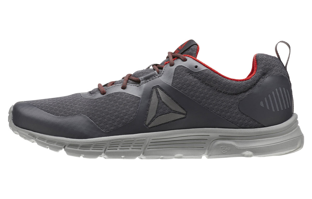 

Кроссовки унисекс с низким верхом, черные/красные Reebok