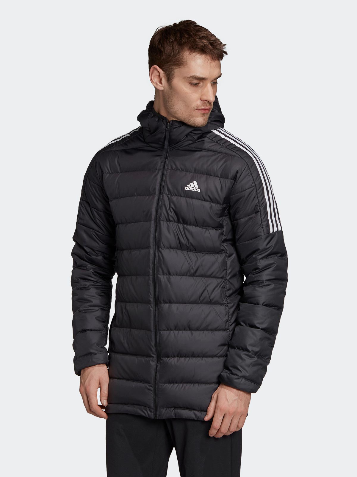 

Куртка Adidas Sportswear ESS DOWN PARKA, черный