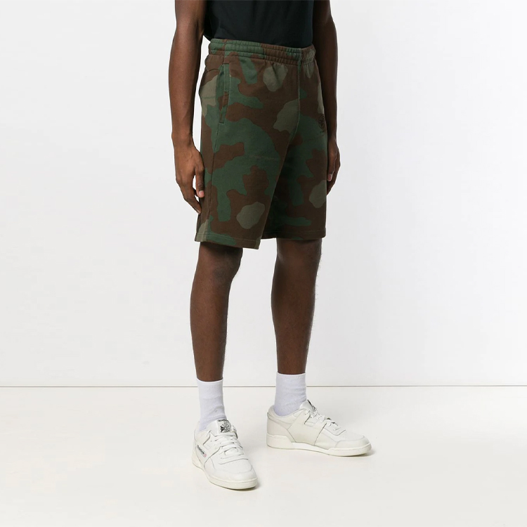 OFF WHITE Повседневные шорты мужские зеленые OFF-WHITE — фото 3