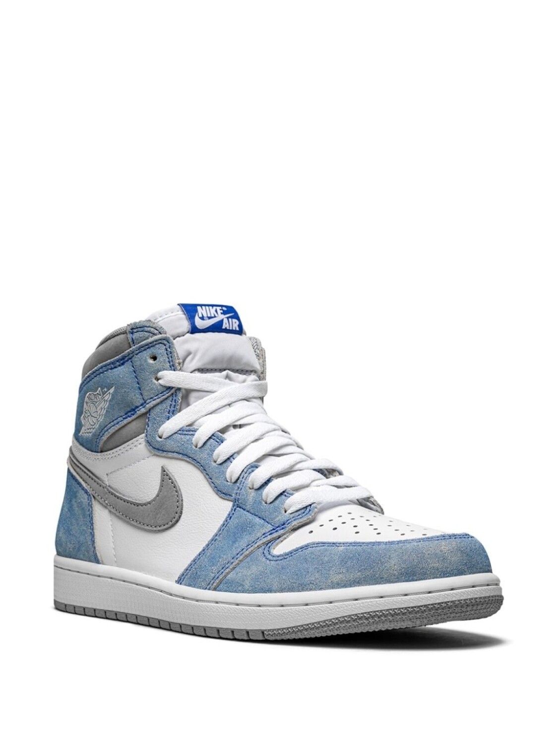 Кроссовки Air 1 Retro High Hyper Royal Jordan, синий — фото 2