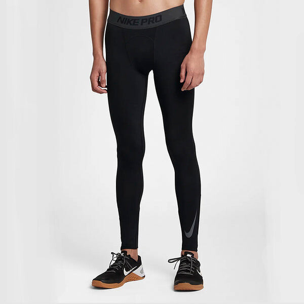 Спортивные штаны Nike Pro Dri-Fit Therma Training Leggings Men Black, черный — фото 2