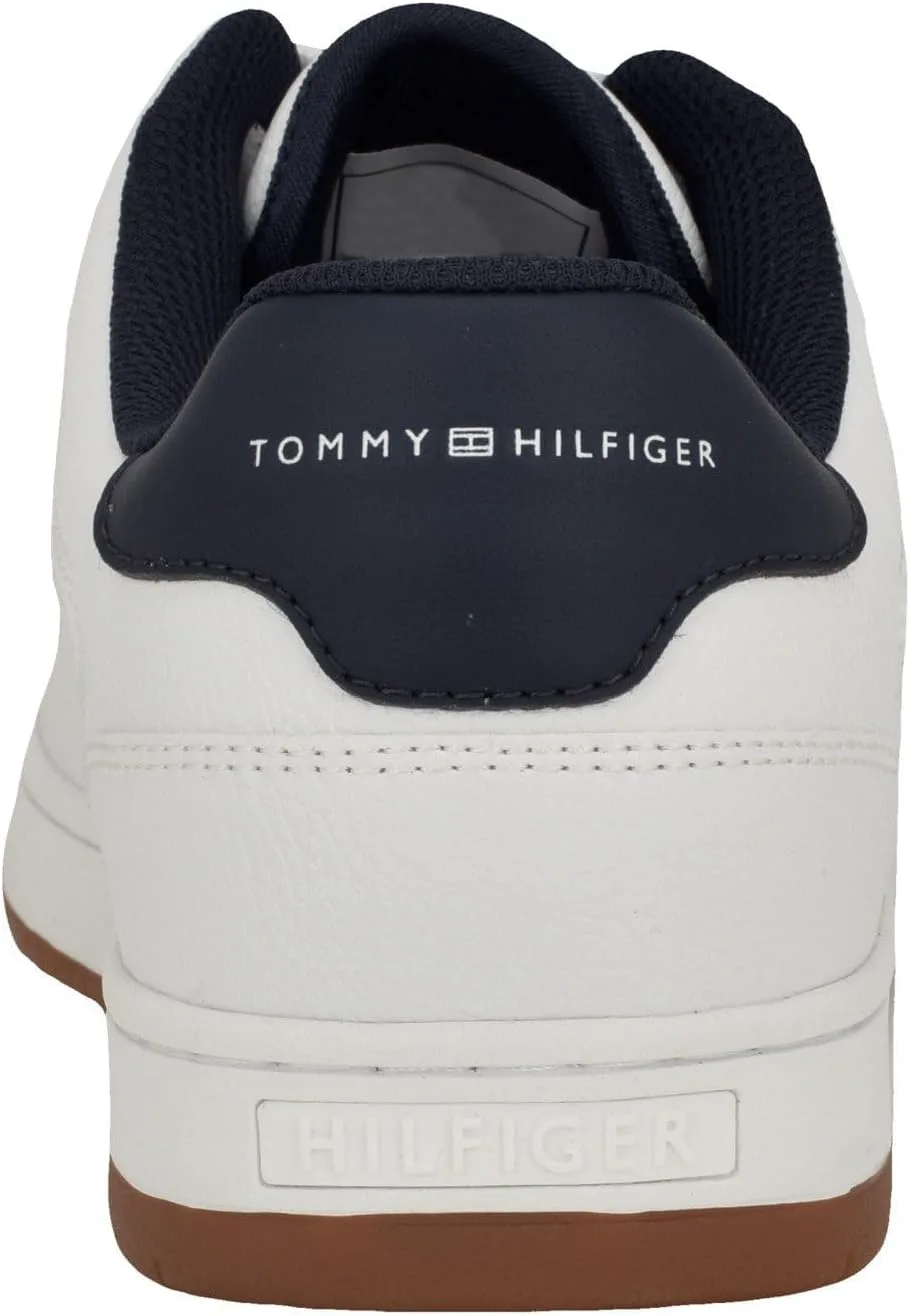 

Кроссовки Tommy Hilfiger Mens Tathan, белый/синий/мультиколор