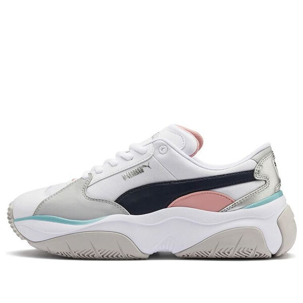 Кроссовки storm.y metallic 'peacoat' Puma, белый