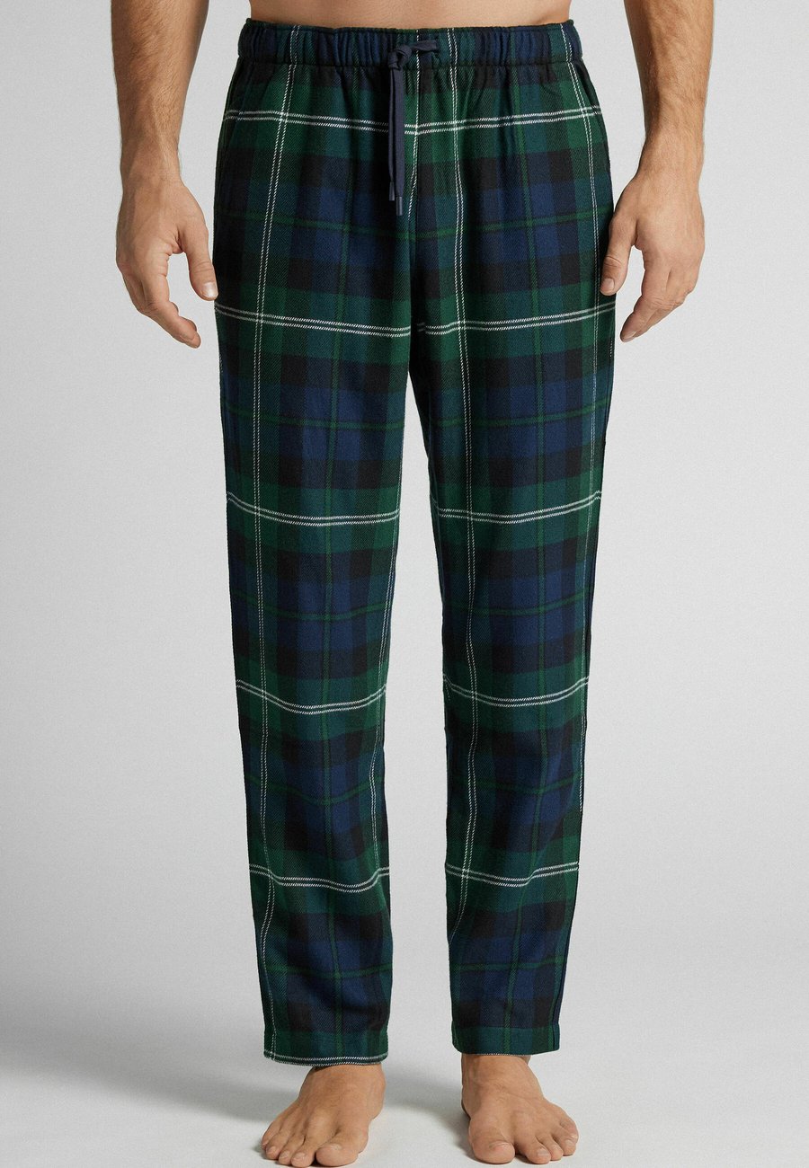 

Пижамные брюки IUMAN Intimissimi Uomo Pyjama bottoms, Green/Mottled Dark Green