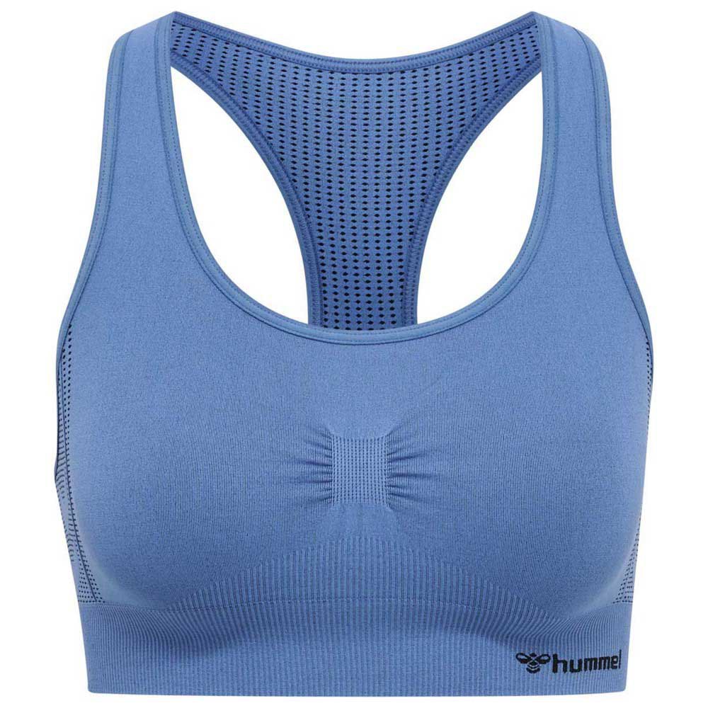 

Бесшовный спортивный топ Hummel Shaping, синий