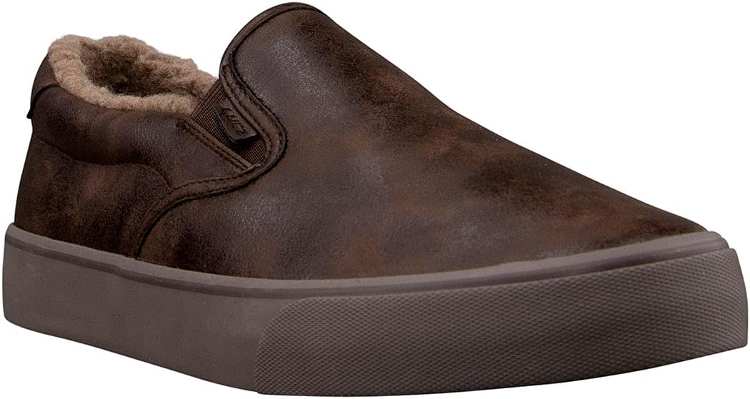 

Мужские слипоны Lugz Clipper Lx из флиса, темно-коричневый