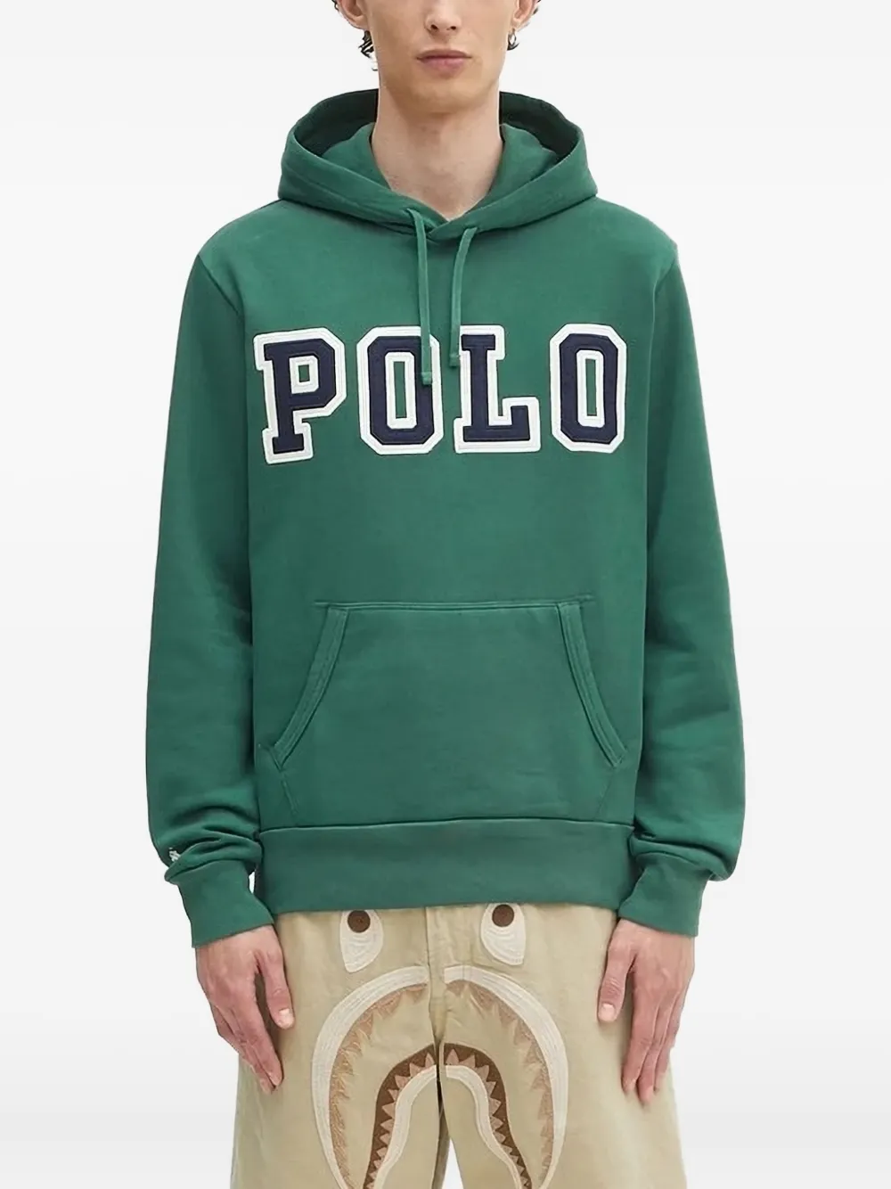 

Худи с логотипом Polo Polo Ralph Lauren, зеленый