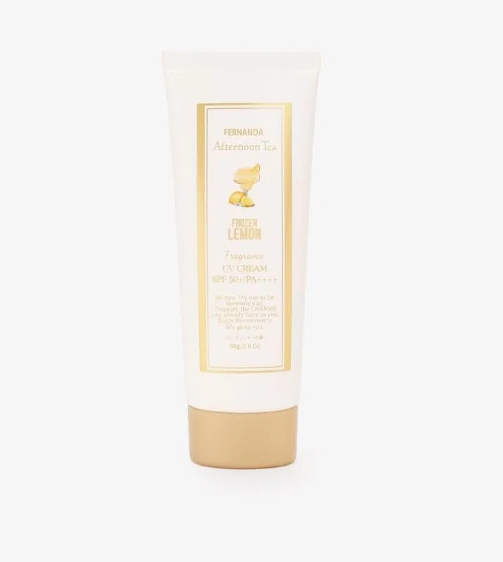 Солнцезащитный крем с тонирующим эффектом Fernanda Afternoon Tea, 80 г, Frozen Lemon