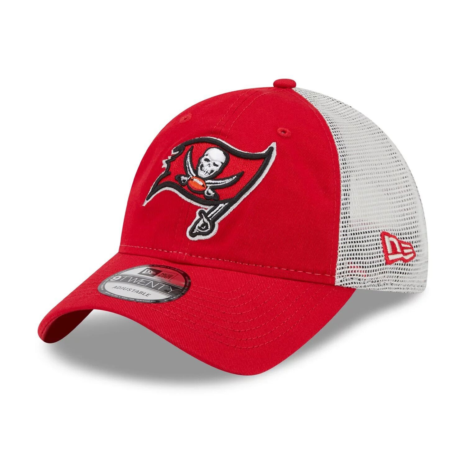 

Мужская кепка New Era Red/Natural Tampa Bay Buccaneers Loyal 9TWENTY Trucker Snapback