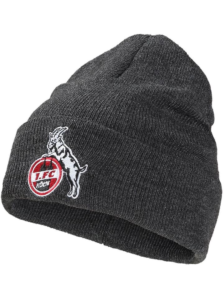 

Fußballverein 1. FC Köln Шапка-бини "Beanie Basic" серого цвета