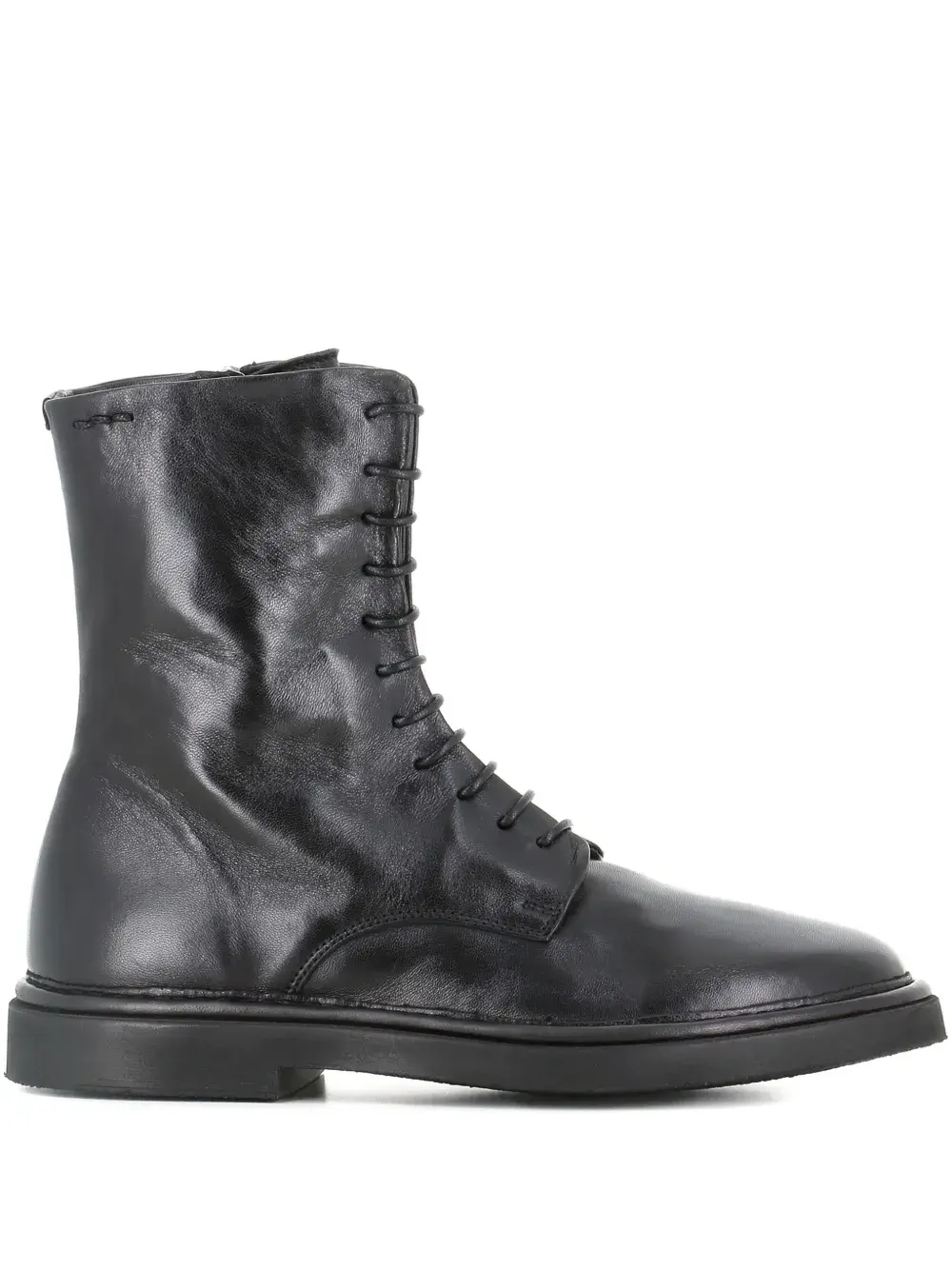 

Ботинки на шнуровке с молнией Alexander Hotto