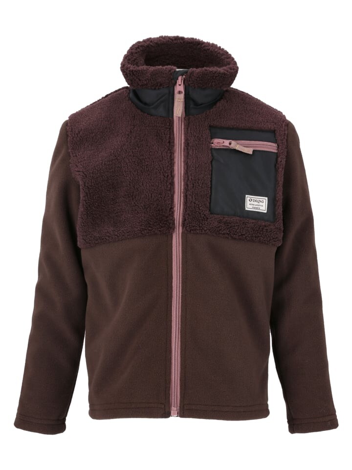 

Флисовая куртка Zigzag Fleecejacke Dundo, цвет 4241 Fudge