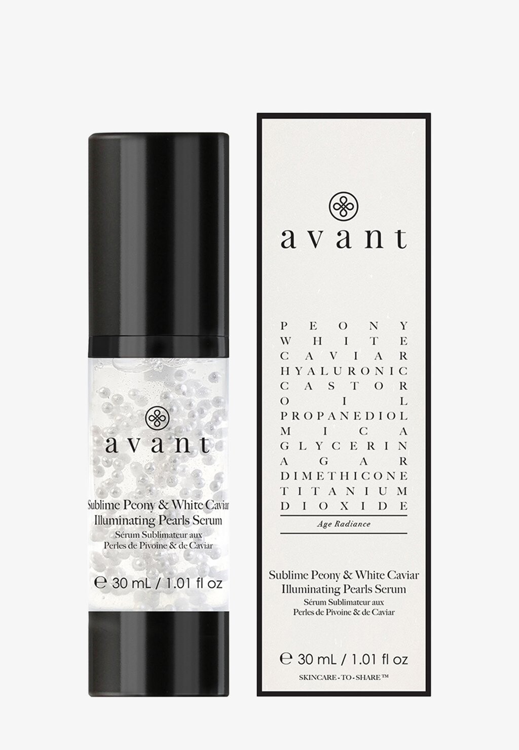 

Сыворотка Sublime Peony & White Caviar Illuminating Pearls Serum Avant Skincare