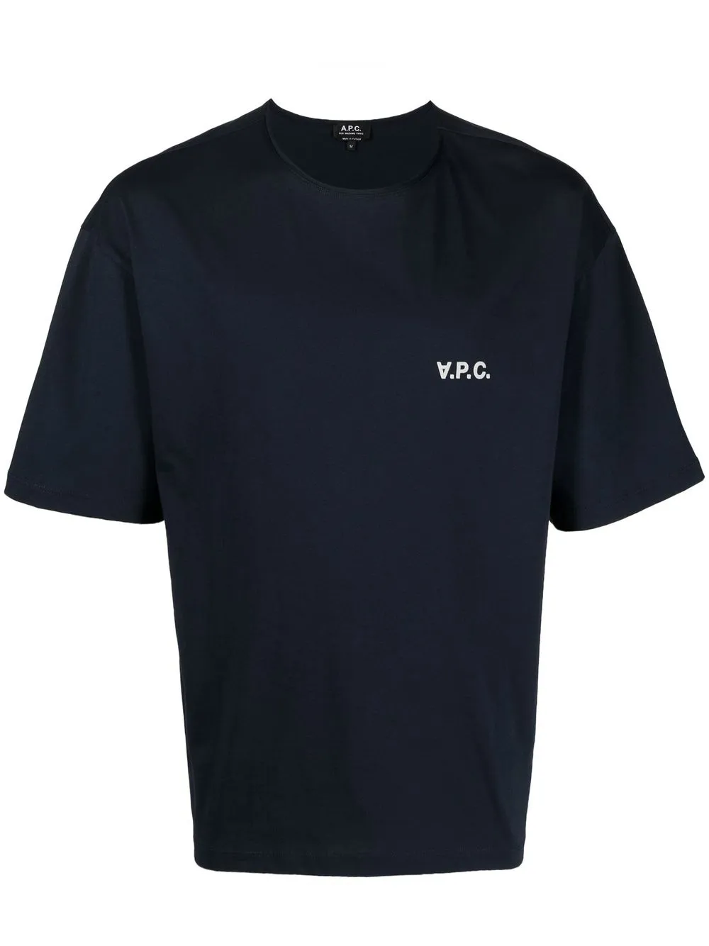 

Футболка с логотипом A.P.C., синий
