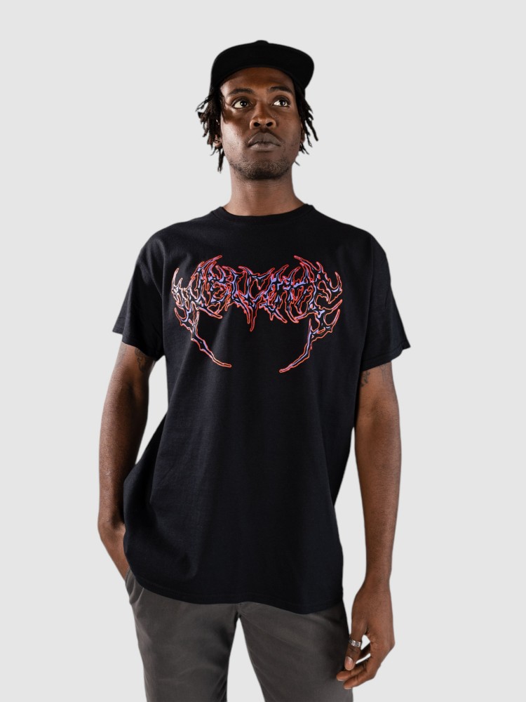 

Футболка Welcome Fang T-Shirt, black/purple/red