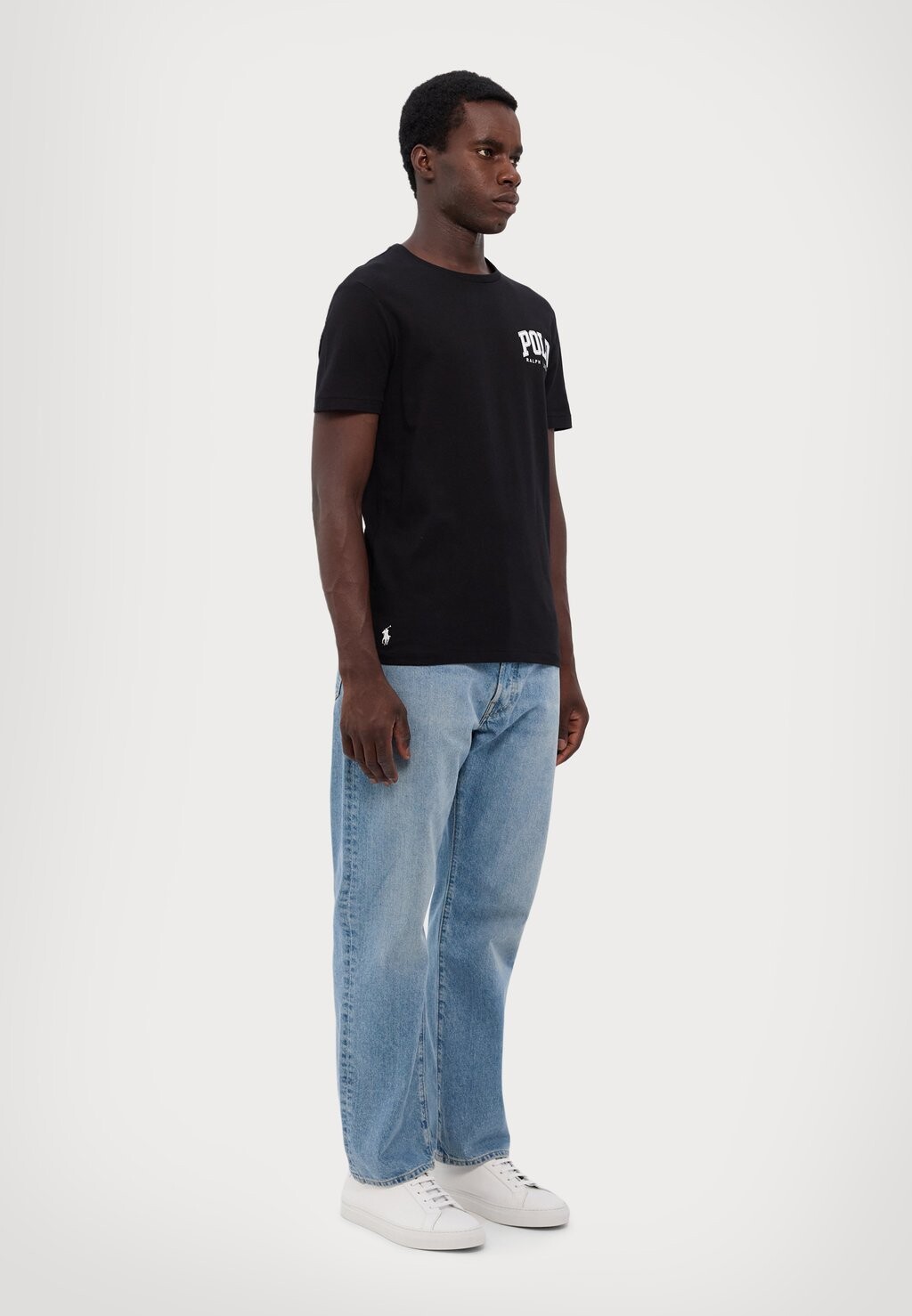 

Принт на футболке SHORT SLEEVED Ralph Lauren, черный