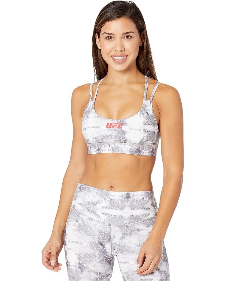 

Бюстгальтер UFC Quartz Print Strappy Sports, цвет Fogged Grey