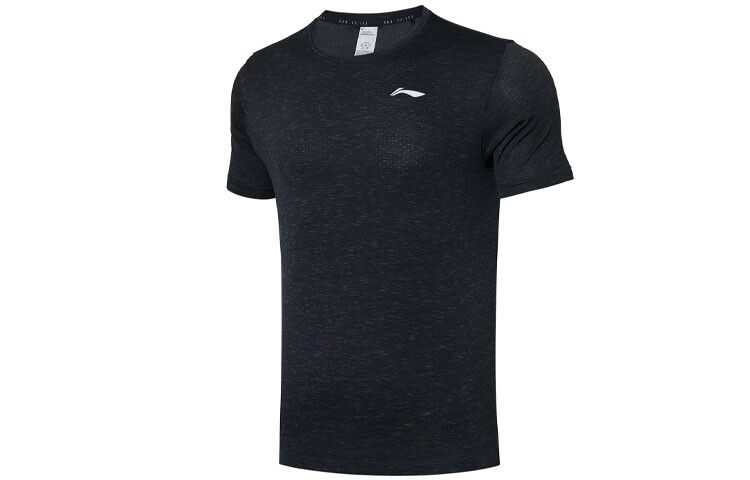 

Футболка Running Collection мужская черная Lining, черный