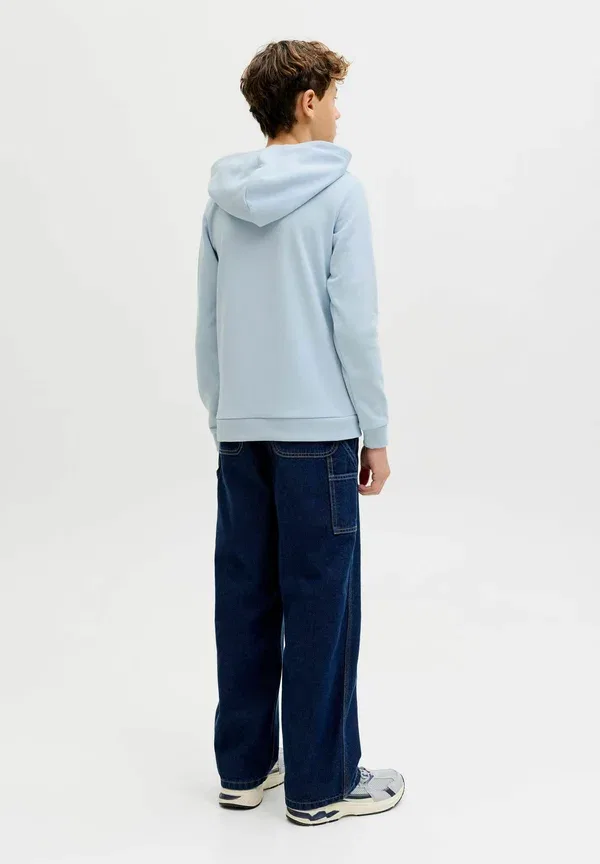 Толстовка Jjebradley noos jnr sweatshirt Jack & Jones Junior, небесно-голубой — фото 3