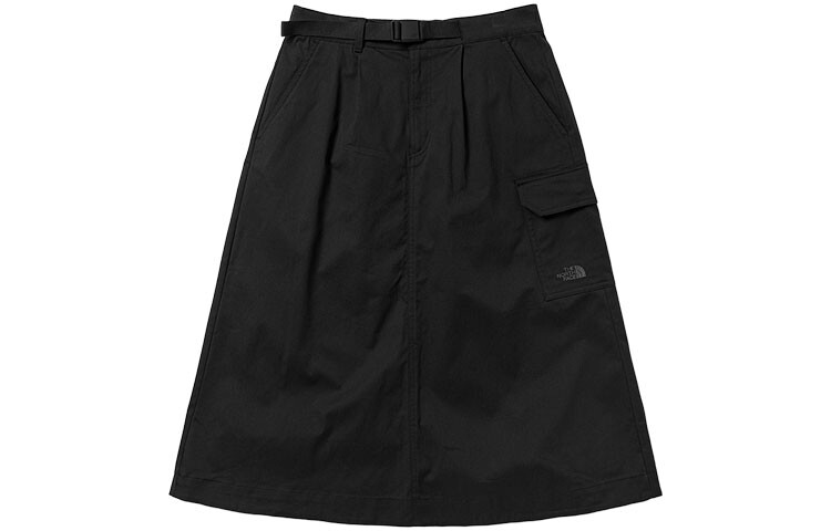 

Повседневная длинная юбка женская черная The North Face